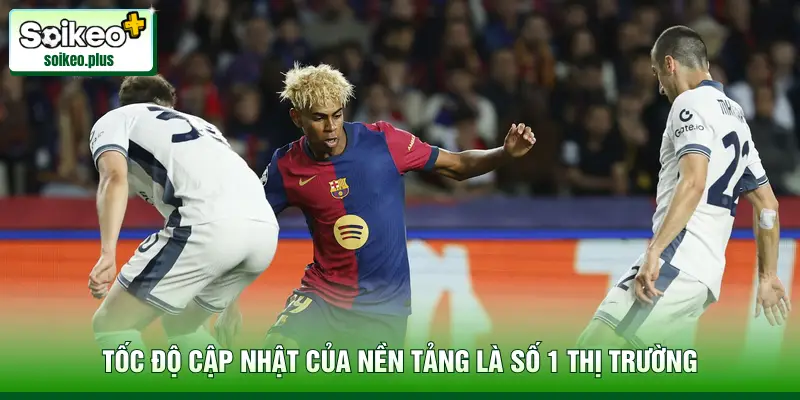 Tốc độ cập nhật của nền tảng là số 1 thị trường